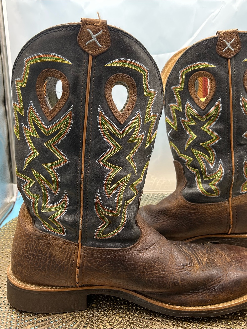 Twisted X top hand men 12 cowboy boots
